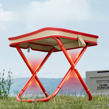 Outdoor Camping Bag-style Pencil Case Chair Folding Stool Subway Portable Fishing Bench Queueing Artifact Maza_voghion.com