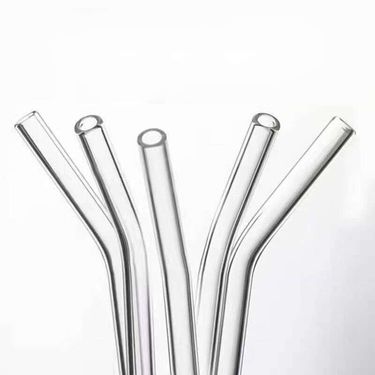 【 10000 People's Collection 】 High Borosilicate Glass Extended Bent Shape, Internet Famous Food Grade Drinking Water,_voghion.com