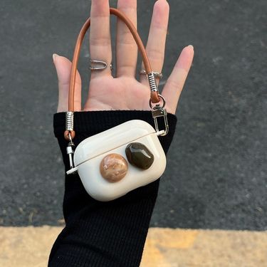 Ins Niche Geometric Suitable 4 Earphone Shell Pro2 Protective Case_voghion.com