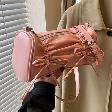 Sweet Bow Pillow for Women's 2024 New Fashion Crossbody Versatile One Shoulder Underarm Bag_voghion.com