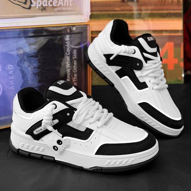 Men's Sports Breathable Mesh Sneakers Fashion Running Spring New Trend Casual Anti Slip Wear Resistant Shoes_voghion.com