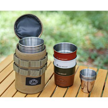 Outdoor Camping Beer Swallow Multi functional Water Cup Storage Bag Thermal Insulation Protective Cover_voghion.com