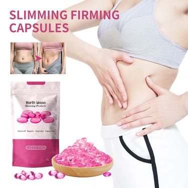 North Moon Fish Oil Tightens Skin, Abdominal Fat, Body Shaping and Slimming Care Soft Capsule_voghion.com