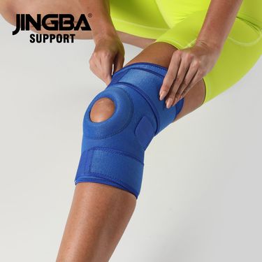 JINGBA Sports Knee Brace - Breathable Compression Support For Running, Basketball, Tennis, Weightlifting & Outdoor Activities_voghion.com