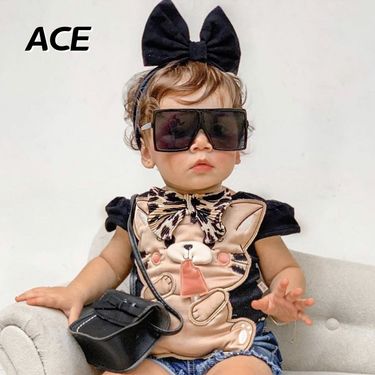 ACE Oversized Square Kids Sunglasses Baby Boy Girl Festival Punk Sun Glasses Fashion Children Eyeglasses Shades UV400_voghion.com