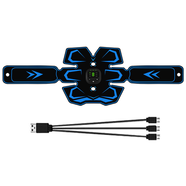 EMS Electric Smart Muscle Stimulator Fiess Trainer Abdominal Training Weight Loss Stickers Body Slimming M 70% discount_voghion.com