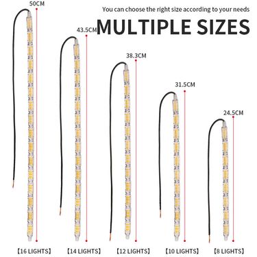 Car led crystal tear light guide daytime running light white to yellow two color streamer turn signal high brightness universal modification_ecoleips.com