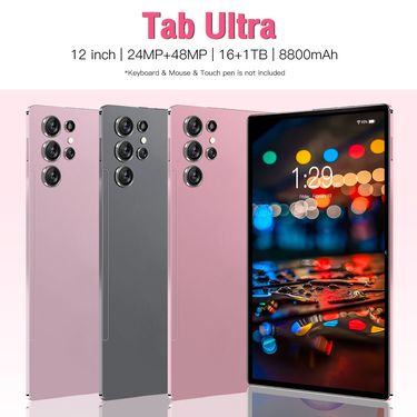 2023 new 12 inch PadUltra tablet with dual SIM 3G calling and eight core IPS screen_voghion.com