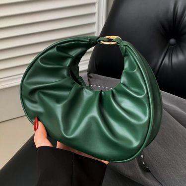 2024 New Folded Cloud Fashion One Shoulder Crossbody Handheld Dumpling Underarm Elegance Women's Bag Bags_viptrois.com