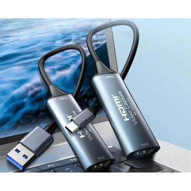 HDMI Type-C Capture Card Android Phone Display Screen USB Tablet To Camera Computer Live Streaming_voghion.com