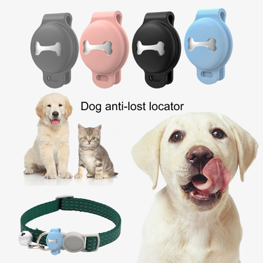 Guangying Protective Cover Anti-Scratch Bone Shape High Elasticity GPS Tracker Smart Locator Cover For AirTags_voghion.com