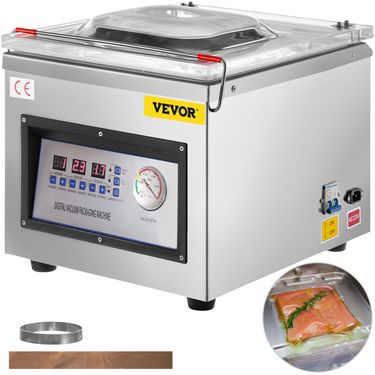 VEVOR Chamber Vacuum Sealer DZ-260C Kitchen Food Chamber Vacuum Sealer, 110V Packaging Machine Sealer for Food Saver, Home, Commercial Using_voghion.com