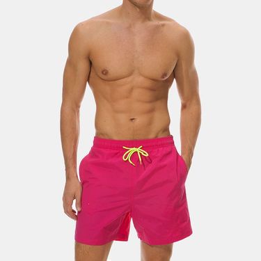 2023 Cross-border Men's Summer Swimming Leisure Ten-color Beach Pants Waterproof Four-point Casual Pants_mkmklike.com