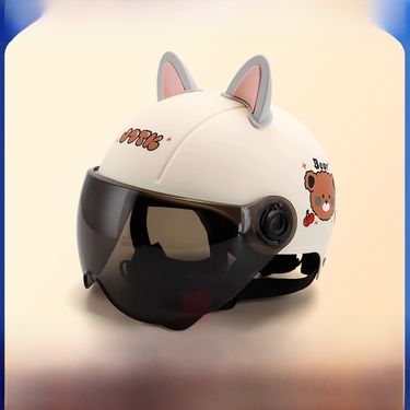 3C certification electric car helmet men's and women's summer four seasons motorcycle battery safety helmet sunscreen half helmet wholesale_voghion.com