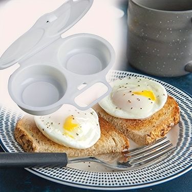 1pc Microwave Egg Poacher and Omelette Maker - Easy and Quick Breakfast Cooking Tool_voghion.com
