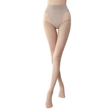 2025e 2025 Spring Summer 10D Anti-Snag Thin Stockings Women Invisible Bare Leg Artifact Flesh-Colored Pantyhose Tights_voghion.com