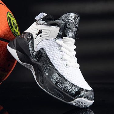 Children's Basketball Shoes Spring New Mesh Breathable Training Medium And Large Children's Casual Shoes Boys Basketball Shoes_voghion.com