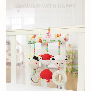 Baby Farm Animal Lathe Hanging Bar Crib Hanging Bed Bell Pendant, Baby Toy_voghion.com