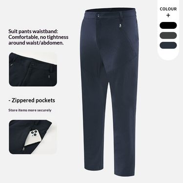 001 Outdoor Hiking Spring New Straight Long Loose Sports Casual Pants For Men_voghion.com