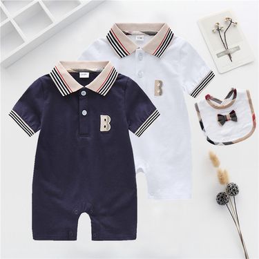 Baby jumpsuit, summer pure cotton children's thin set, newborn clothing, men's and women's baby jumpsuit_voghion.com