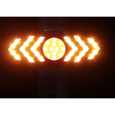 Bicycle remote control LED wireless turn signal tail USB charging bicycle warning light bouncing fruit riding equipment_voghion.com