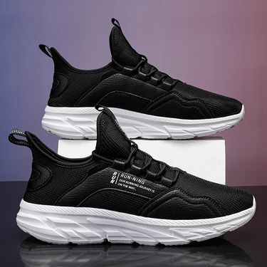 Men's Breathable Fashion Sneakers Ultra-light Portable Sport Running Shoes_voghion.com
