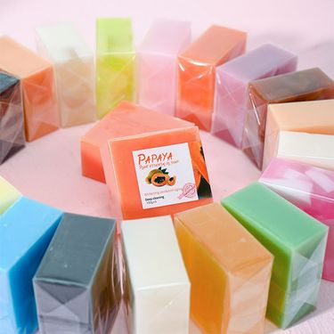 Natural sea salt soap 3.5 oz each for all types organic goat milk body face hand cleansing skin care products_voghion.com