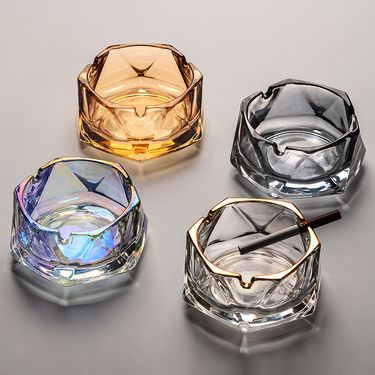 Glass creative home living room, large ashtray office, KTV, hotel restaurant, bar dedicated_voghion.com