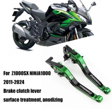 FOR Z1000SX Z1000 SX Ninja 1000SX New Z1000 SX CNC 6-speed adjustable retractable foldable brake clutch lever_voghion.com