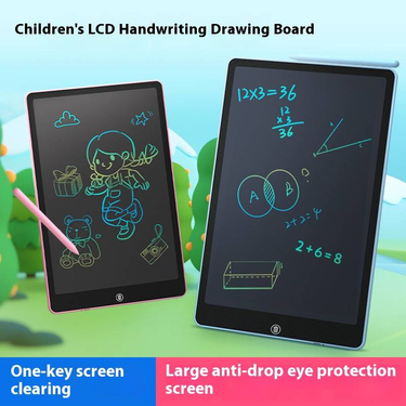 16 Inch LCD Writing Tablet, Rechargeable Digital Notepad For Kids & Adults, Colorful Doodle Board, Portable Sketch Pad For Home, Office & School_voghion.com