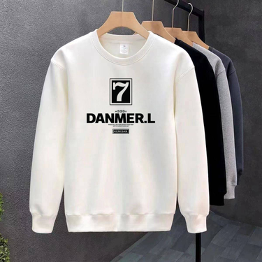 FW25 Matching Couple Cotton Crew Neck Sweatshirt - His & Hers_voghion.com