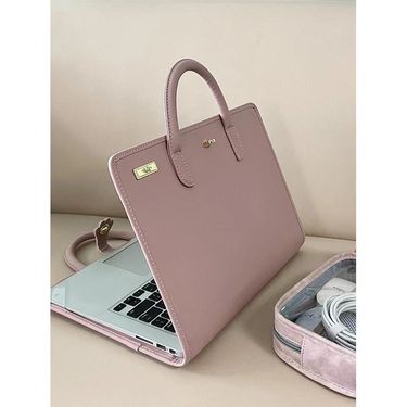 Protective Case, Computer Bag, Laptop Handbag, Pink Girl's Computer, Unisex Style_voghion.com