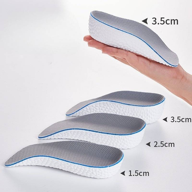 Seven point height invisible inner height increasing pads, half pad height increasing pads, arch support for sports shoes without tiring feet_voghion.com