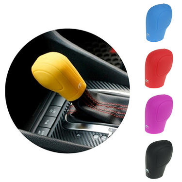 Yuanmheng Soft Silicone Gear Knobs Lever Shifter Cover Protector Non-slip for Volkswage-n_voghion.com