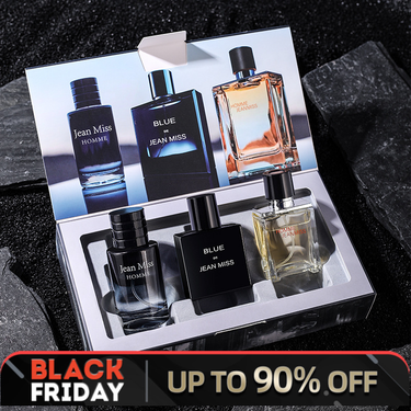Small Town Yixiang Love Men's Perfume Set Lasting Fragrance Blue Land Perfume Gift Box For Men 30ml *3_voghion.com