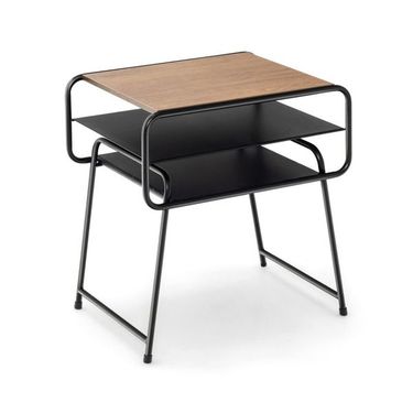 3-tier Compact Side End Table With Storage Shelf_voghion.com