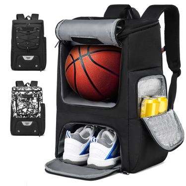 Multifunctional Basketball Bag Training Bag Large Capacity Convenient Backpack Waterproof Thermal Insulation Backpack Leisure Bag_voghion.com