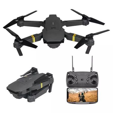 Mini Drone Remote Control E58 For Kids, Foldable Quadcopter With 720P HD Camera, Wifi, FPV, Fixed Altitude, Professional_voghion.com