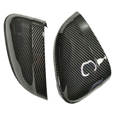 2pcs Kibowear For Auto A4 A5 B9 Side Mirror Caps (Carbon Look) 2017 2018 2019 2020 2021 S4 S5 RS5 allroad Quattro replace Covers_voghion.com