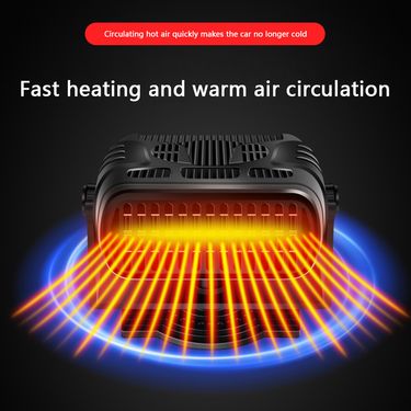 12V/24V Portable Heating Coog Car Windshield Deer Defroster Electric Fan Anti-Fog Automobile Heater_ecoleips.com