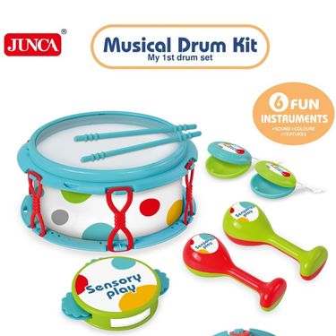 Children's Musical Instruments Jazz Drums Early Education Music Lessons Teaching Aids Tambourine Sand Hammer Percussion Instrument Set_voghion.com