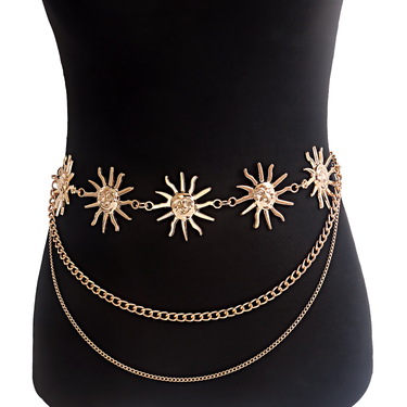 Metal Waist Gold Chain Belts Belly Jewelry Sexy Chain Fashion Multilayer Dress Accessories Adjustable Waistbands Body Decorate for Women Skirt Pants_ipsvogv.com
