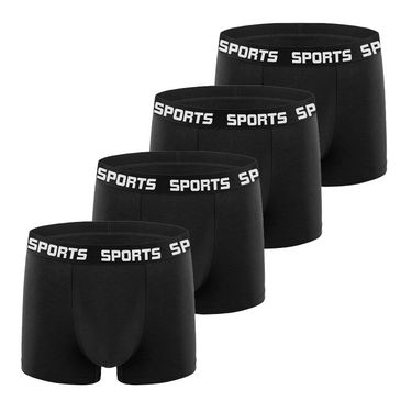 Men's Underwear Men's Boxer Shorts Sports Breathable High Elastic Style Four Corner Hot Style_voghion.com