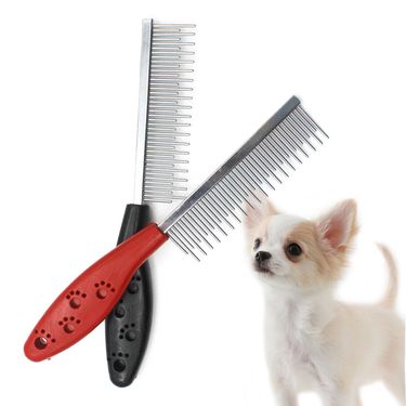 YOUDUDU Stainless Steel Dog Comb By PawParty Store_voghion.com