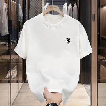 2025 Summer Fashion T-Shirt Trendy Loose Fit Casual Short Sleeve Printed Top_voghion.com