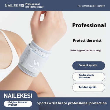Professional Sports Wrist Support Brace - Adjustable Compression Wrap For Basketball, Tennis & Gym - Breathable & Stabilizing For Men & Women_voghion.com
