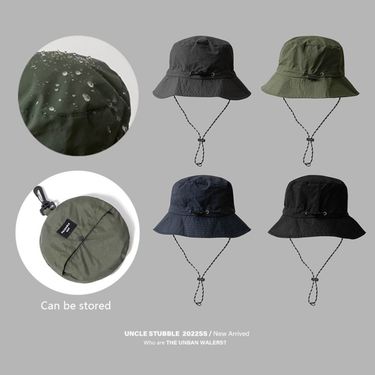 Hot Sale Protection Waterproof Bucket Summer Camping Hiking Cap Anti-UV Sun Mountaineering Caps Panama Hat_voghion.com