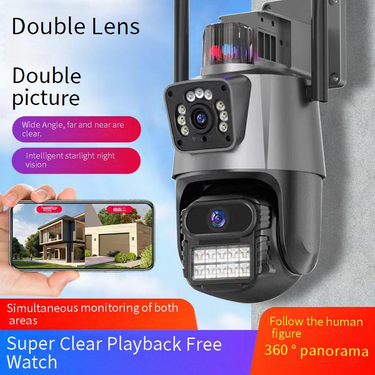 Security Cameras Home Security Monitoring Outdoor HD Night Vision Binocular Ball Machine Waterproof Camera_voghion.com