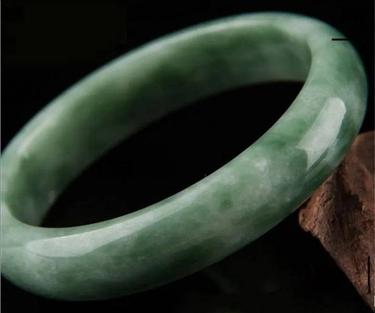 Natural Jade Bangle Bracelet Jewelry Stone Fashion Gift Delicate Bracelets Round Green Women Smooth New Arrivals _viptrois.com