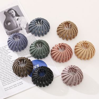 Korean Ball Decoration Bird's Nest Ring Lazy Hairpin Hair Curler High Ponytail Fixed Artifact Grab Clip_voghion.com